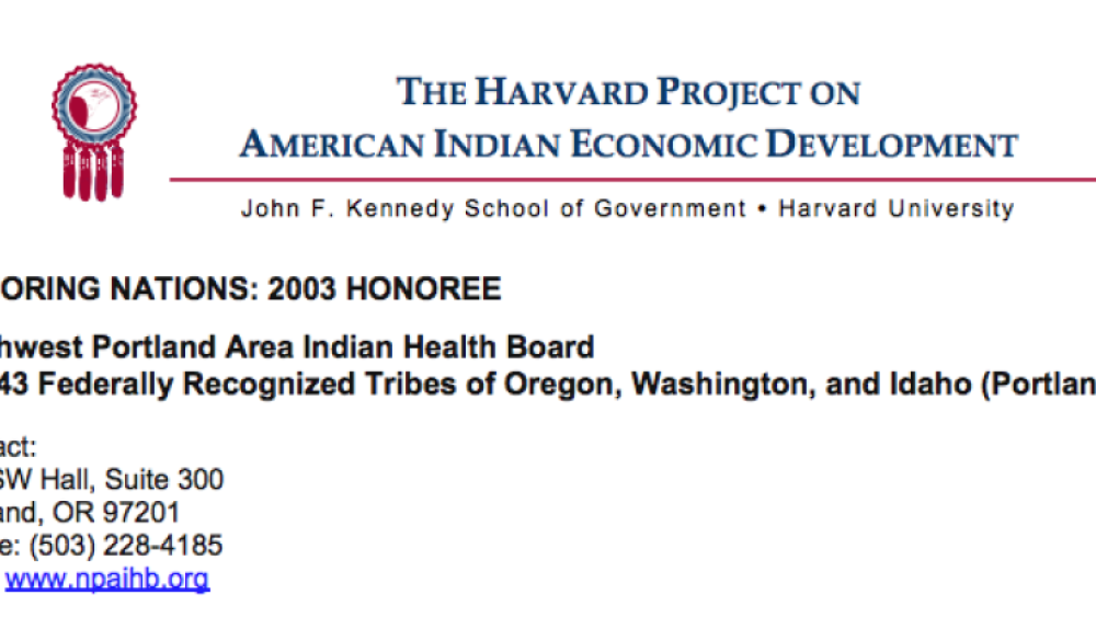 Swinomish Indian Tribal Community | NNI Database